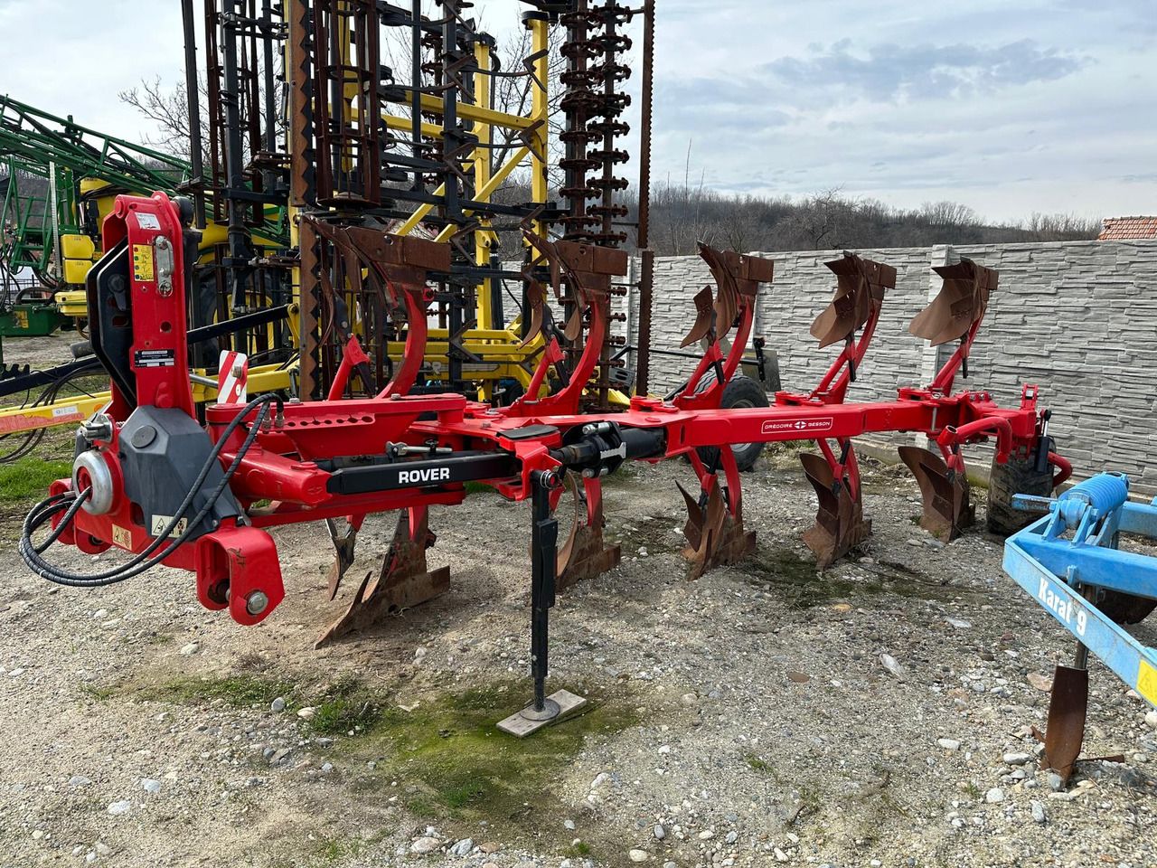 Plow Gregoire Besson Rover 60 - Charrue: photos 1 Plow Gregoire Besson Rover 60 - Charrue: photos 1