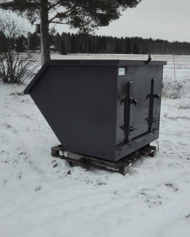 Kuljetuskontti Trima / MP Lift sovitteella - Accessoire pour Machine agricole: photos 1 Kuljetuskontti Trima / MP Lift sovitteella - Accessoire pour Machine agricole: photos 1