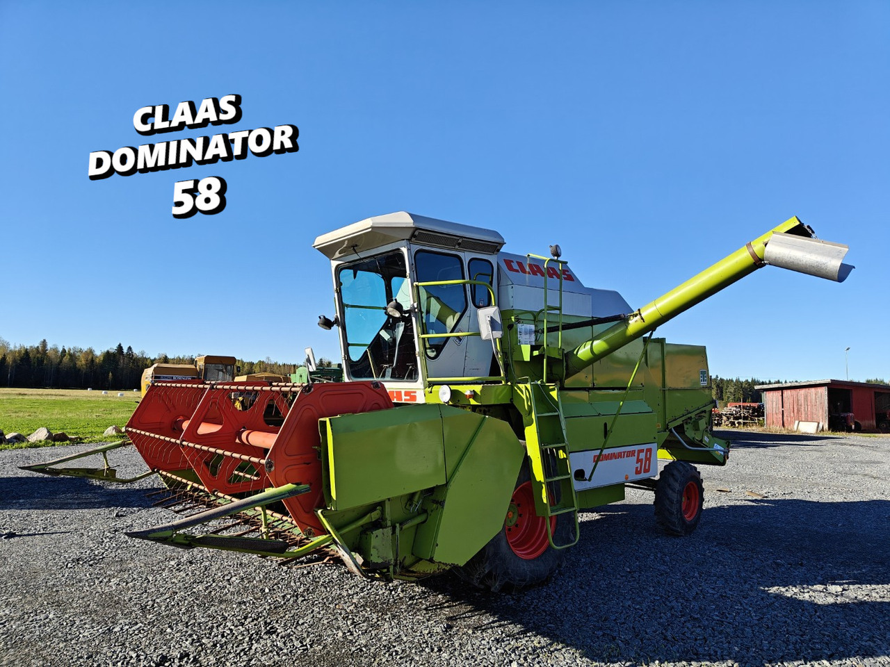 CLAAS Dominator 58 - Moissonneuse-batteuse: photos 1 CLAAS Dominator 58 - Moissonneuse-batteuse: photos 1