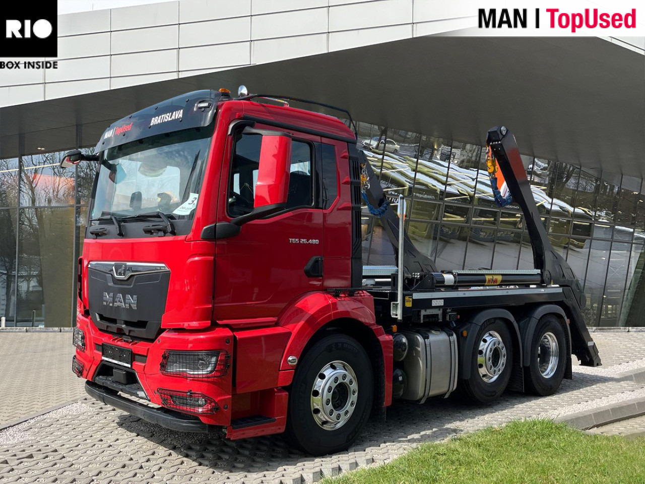MAN TGS 26.480 6x2/4 BL CH - Camion benne: photos 1 MAN TGS 26.480 6x2/4 BL CH - Camion benne: photos 1