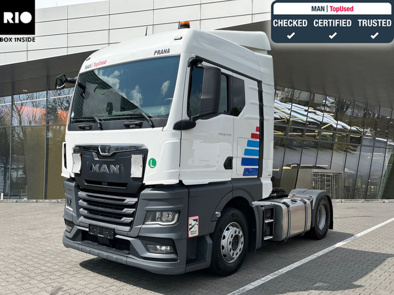 MAN TGX 18.470 4x2 BL SA Euro6 Retarder Klima ZV - Tracteur routier: photos 1 MAN TGX 18.470 4x2 BL SA Euro6 Retarder Klima ZV - Tracteur routier: photos 1