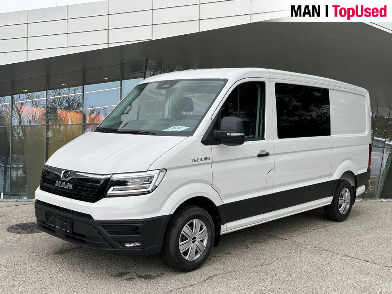 MAN TGE 3.180 4X2F SB - Fourgon utilitaire, Utilitaire double cabine: photos 1 MAN TGE 3.180 4X2F SB - Fourgon utilitaire, Utilitaire double cabine: photos 1