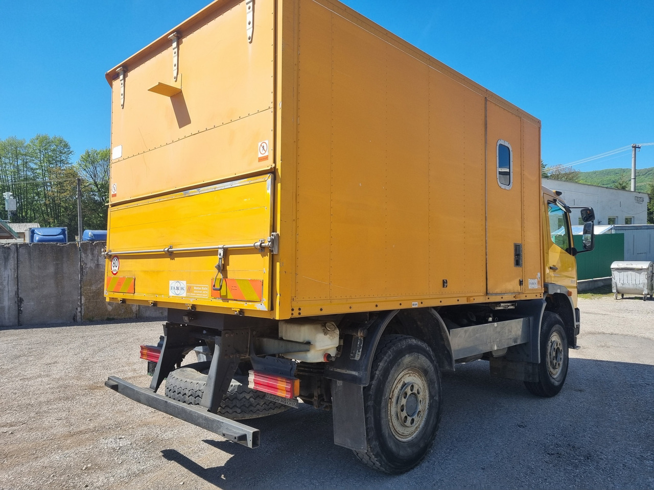 MERCEDES-BENZ ATEGO 1017 4x4 BOX + PTO - Camion fourgon: photos 4 MERCEDES-BENZ ATEGO 1017 4x4 BOX + PTO - Camion fourgon: photos 4