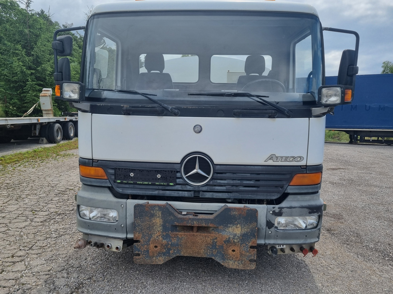 MERCEDES-BENZ ATEGO 1218 water cistern + pressure pump 20 BAR - Camion citerne: photos 2 MERCEDES-BENZ ATEGO 1218 water cistern + pressure pump 20 BAR - Camion citerne: photos 2