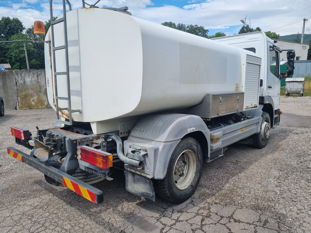 MERCEDES-BENZ ATEGO 1218 water cistern + pressure pump 20 BAR - Camion citerne: photos 4 MERCEDES-BENZ ATEGO 1218 water cistern + pressure pump 20 BAR - Camion citerne: photos 4