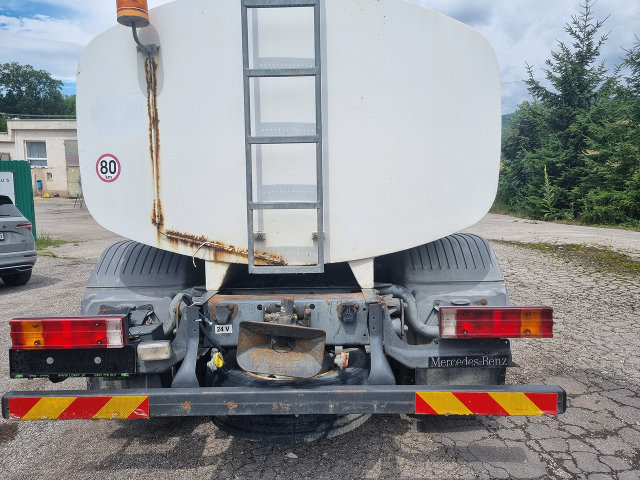 MERCEDES-BENZ ATEGO 1218 water cistern + pressure pump 20 BAR - Camion citerne: photos 5 MERCEDES-BENZ ATEGO 1218 water cistern + pressure pump 20 BAR - Camion citerne: photos 5
