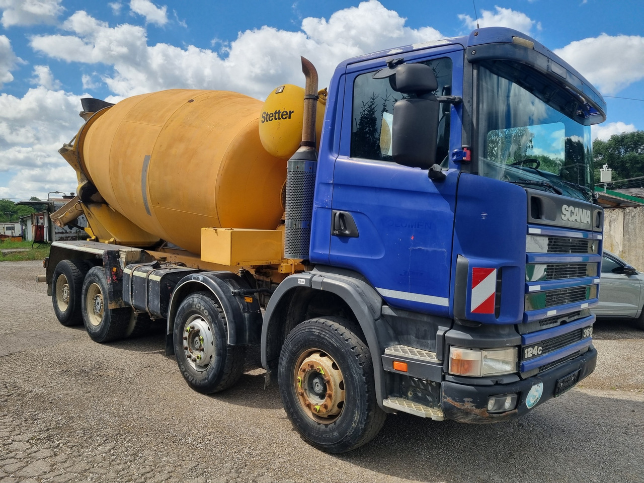 SCANIA R 124 CB8X4HZ 360 mixer - Camion malaxeur: photos 3 SCANIA R 124 CB8X4HZ 360 mixer - Camion malaxeur: photos 3