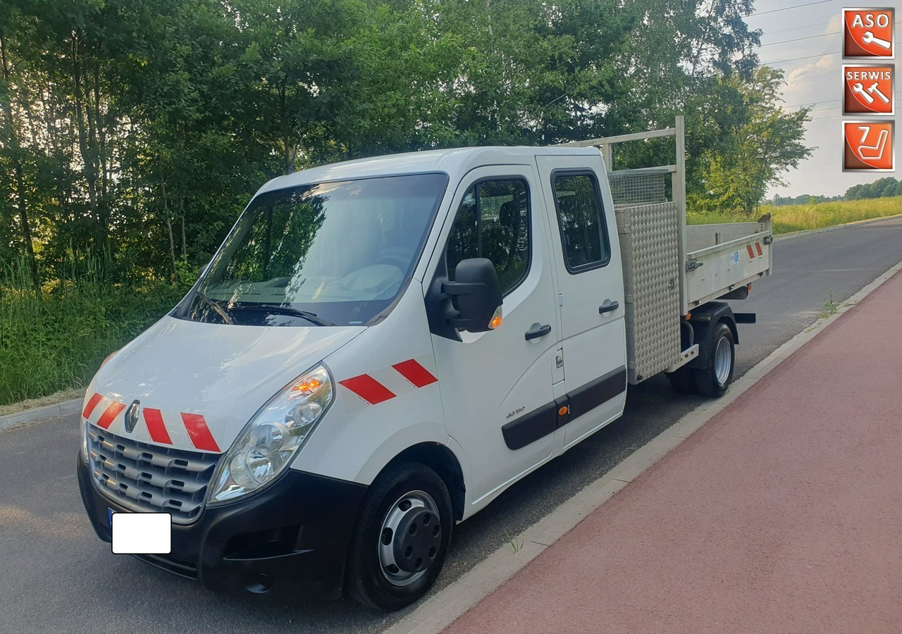 Renault Master kiper*wywrot* 7-osobowy * doka * brygadówka *bliźniaki* - Véhicule utilitaire benne: photos 1 Renault Master kiper*wywrot* 7-osobowy * doka * brygadówka *bliźniaki* - Véhicule utilitaire benne: photos 1