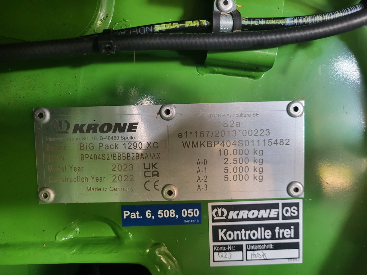 Krone 1290 HDP XC - Presse à balles cubiques: photos 2 Krone 1290 HDP XC - Presse à balles cubiques: photos 2