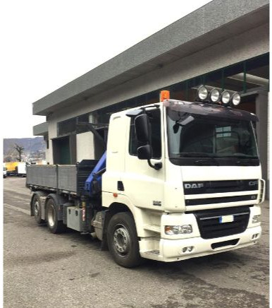 Daf CF85cf85.410 - Camion benne, Camion grue: photos 1 Daf CF85cf85.410 - Camion benne, Camion grue: photos 1