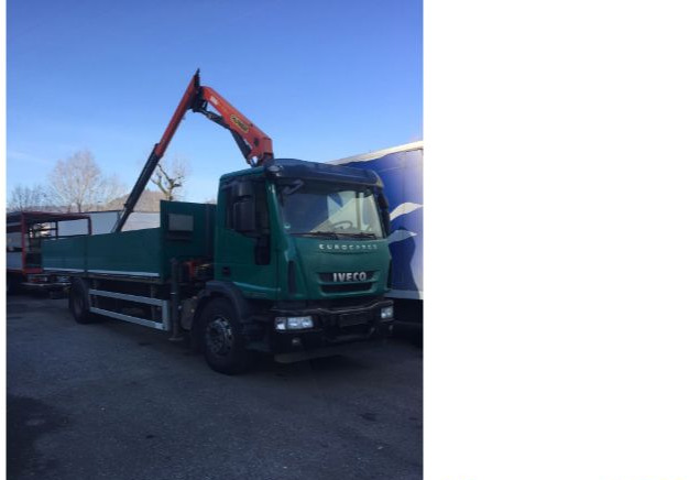 Iveco EUROCARGOeurocargo 180e28 - Camion plateau, Camion grue: photos 1 Iveco EUROCARGOeurocargo 180e28 - Camion plateau, Camion grue: photos 1
