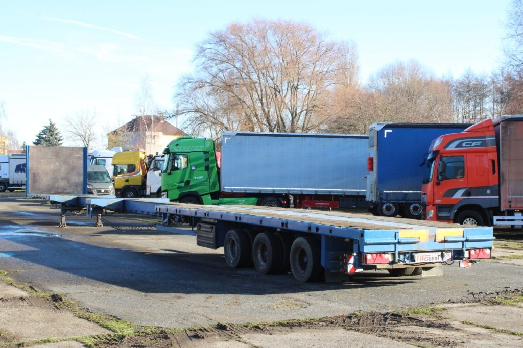 MEUSBURGER MPS - 3 - Semi-remorque plateau: photos 4 MEUSBURGER MPS - 3 - Semi-remorque plateau: photos 4