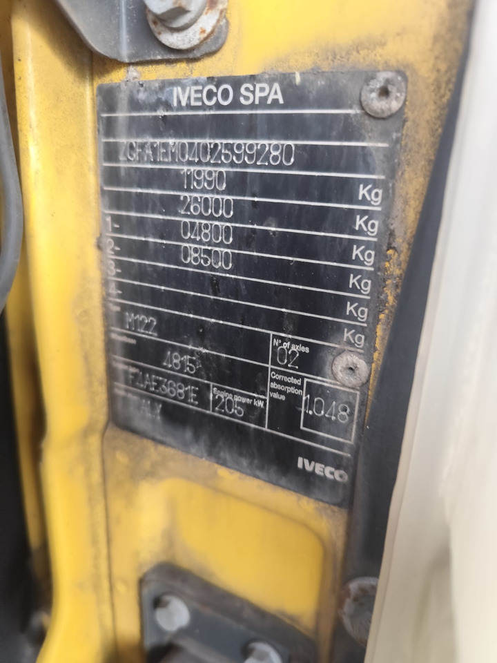 IVECO EUROCARGO 120E28P - Châssis cabine: photos 2 IVECO EUROCARGO 120E28P - Châssis cabine: photos 2