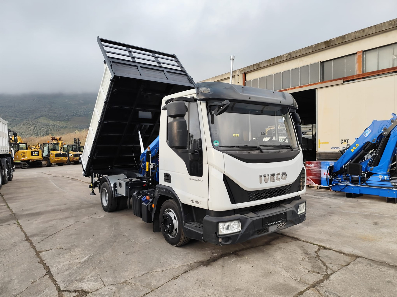 Camion benne, Camion grue IVECO EUROCARGO 75-160: photos 8
