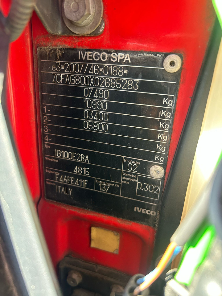 IVECO EUROCARGO 80-190 - Châssis cabine: photos 2 IVECO EUROCARGO 80-190 - Châssis cabine: photos 2