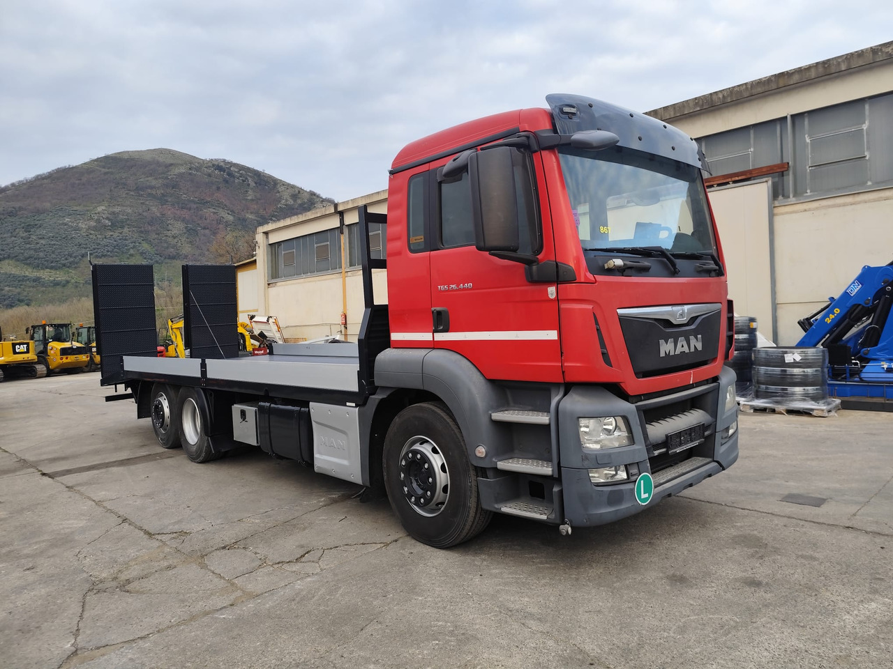 MAN TGS 26.440 - Camion plateau: photos 4 MAN TGS 26.440 - Camion plateau: photos 4