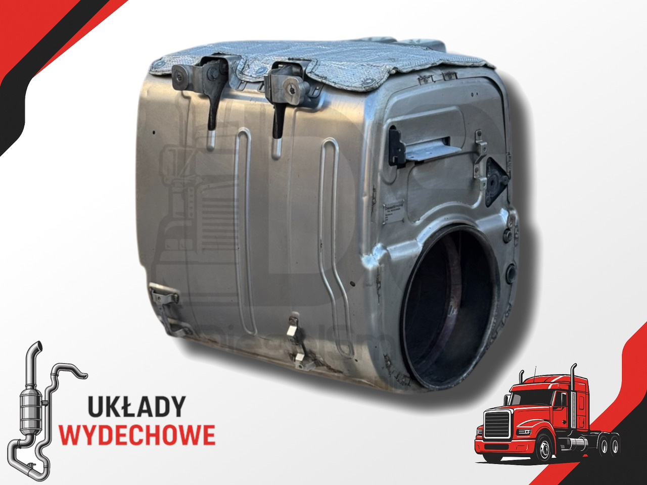 DAF XF 106 lift Catalyst SCR DOC XF - Catalyseur: photos 1 DAF XF 106 lift Catalyst SCR DOC XF - Catalyseur: photos 1