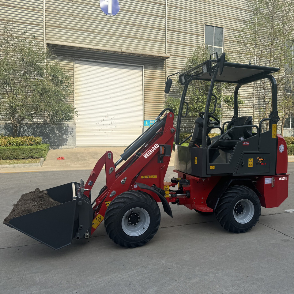New Energy ECO Electric Wheel Loader Great Quality Lower Cost AK808E - Chargeuse sur pneus: photos 4 New Energy ECO Electric Wheel Loader Great Quality Lower Cost AK808E - Chargeuse sur pneus: photos 4