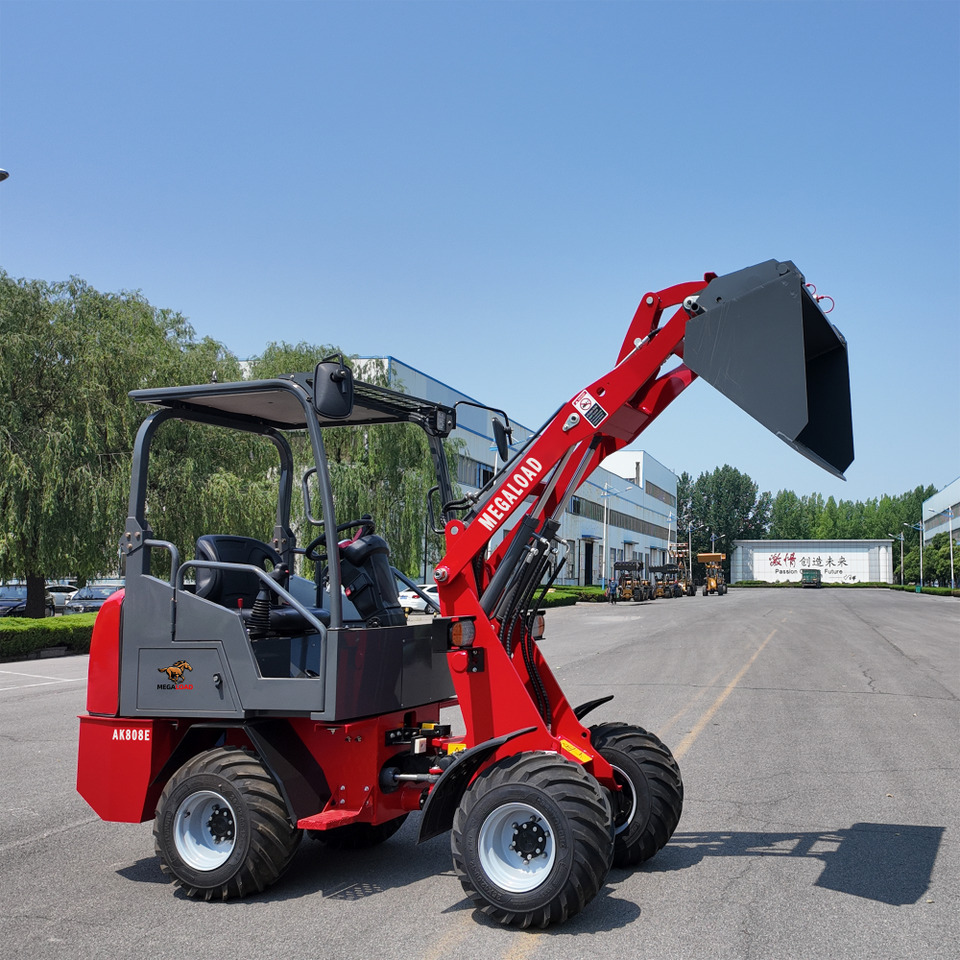 New Energy ECO Electric Wheel Loader Great Quality Lower Cost AK808E - Chargeuse sur pneus: photos 1 New Energy ECO Electric Wheel Loader Great Quality Lower Cost AK808E - Chargeuse sur pneus: photos 1