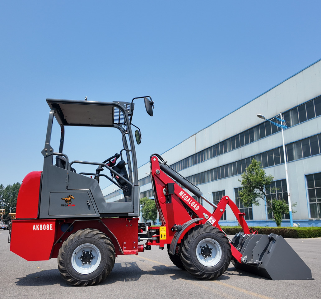 New Energy ECO Electric Wheel Loader Great Quality Lower Cost AK808E - Chargeuse sur pneus: photos 2 New Energy ECO Electric Wheel Loader Great Quality Lower Cost AK808E - Chargeuse sur pneus: photos 2