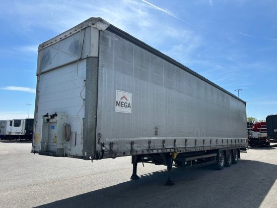 Schmitz SCB S3T, Varios, Curtainsider, Edscha-Verdeck - Semi-remorque rideaux coulissants: photos 1 Schmitz SCB S3T, Varios, Curtainsider, Edscha-Verdeck - Semi-remorque rideaux coulissants: photos 1