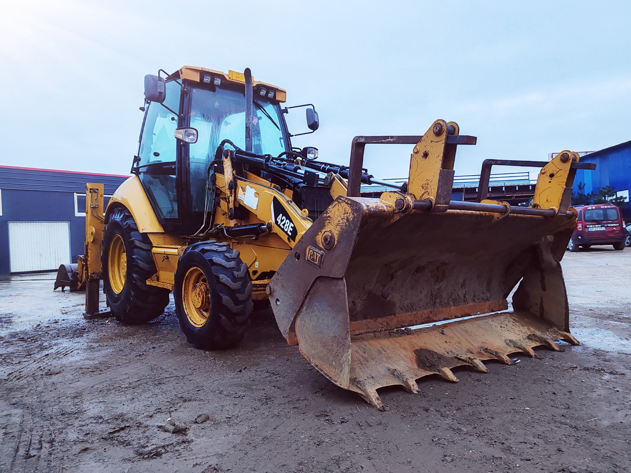 CATERPILLAR 428E - Tractopelle: photos 4 CATERPILLAR 428E - Tractopelle: photos 4