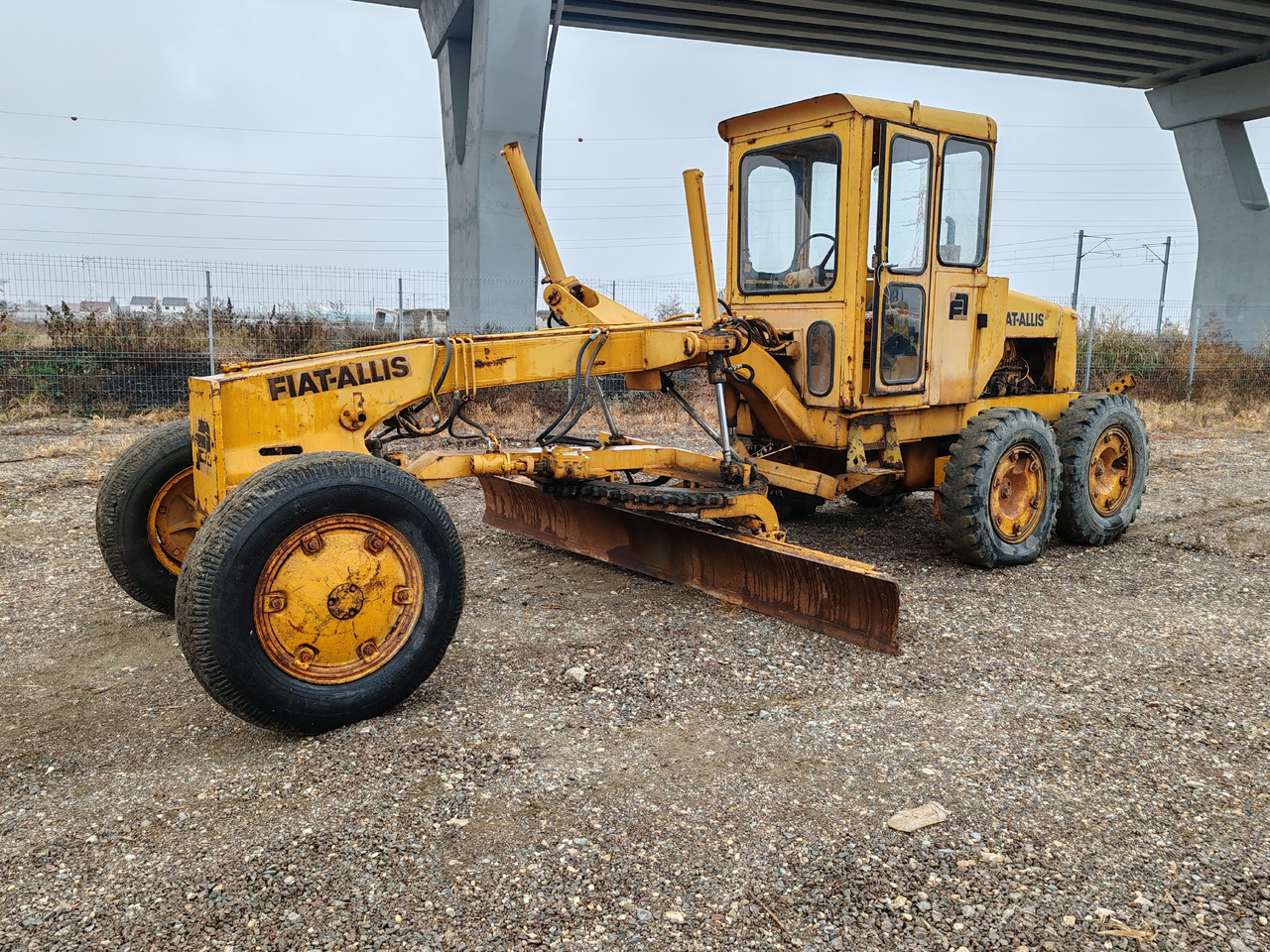 Fiat Allis Greder - Niveleuse: photos 1 Fiat Allis Greder - Niveleuse: photos 1