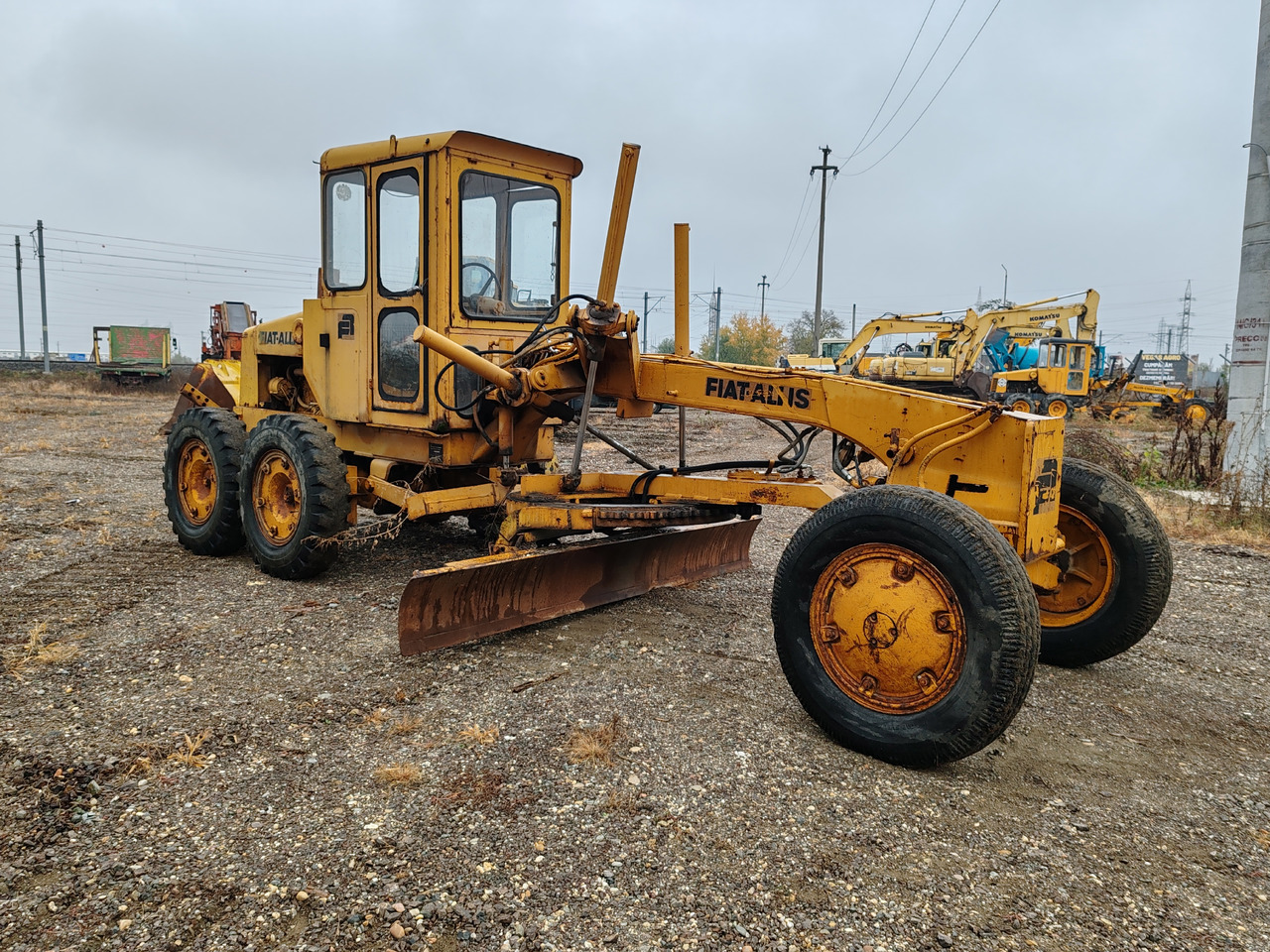 Fiat Allis Greder - Niveleuse: photos 3 Fiat Allis Greder - Niveleuse: photos 3