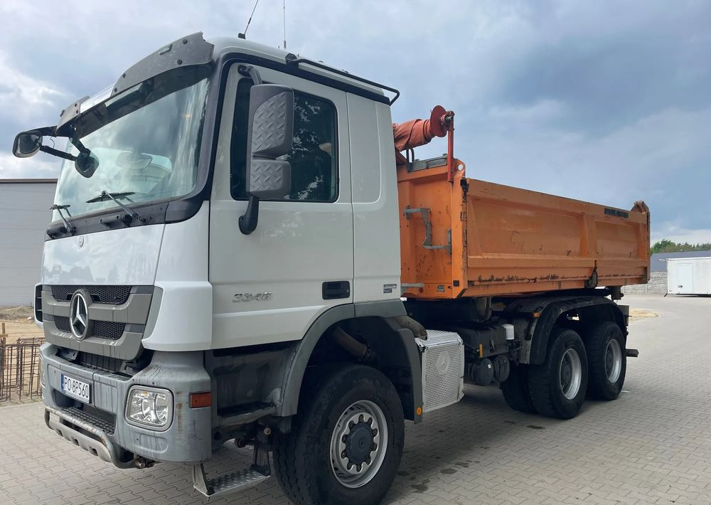 Mercedes-Benz ACTROS 3348/6x6/RESOR/MILLER KIPPER/BORDMATIC - Camion benne: photos 1 Mercedes-Benz ACTROS 3348/6x6/RESOR/MILLER KIPPER/BORDMATIC - Camion benne: photos 1