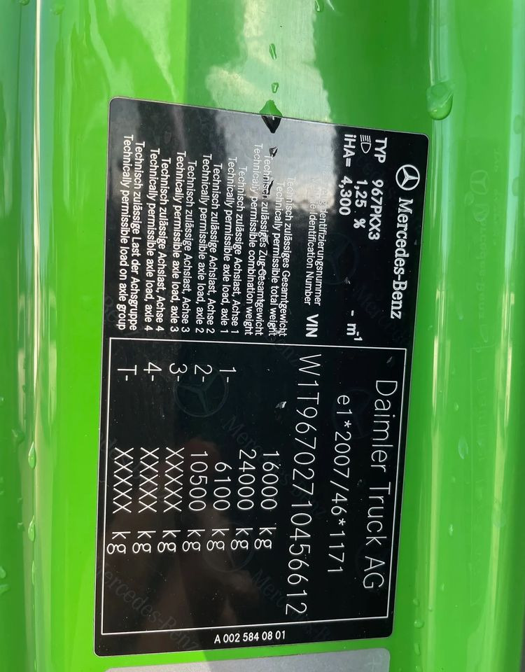 Mercedes-Benz ATEGO 1624/ KABINA SYPIALNA! - Camion à rideaux coulissants: photos 5 Mercedes-Benz ATEGO 1624/ KABINA SYPIALNA! - Camion à rideaux coulissants: photos 5