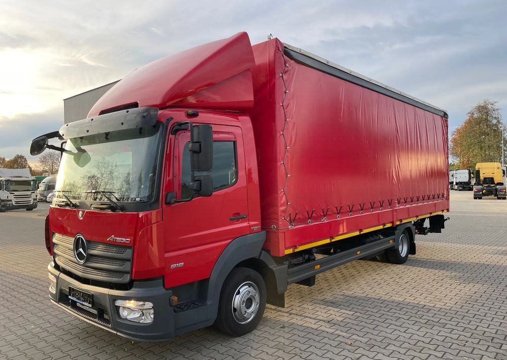 Mercedes-Benz ATEGO 818, Klima, webasto, 17 euro palet! - Camion à rideaux coulissants: photos 2 Mercedes-Benz ATEGO 818, Klima, webasto, 17 euro palet! - Camion à rideaux coulissants: photos 2