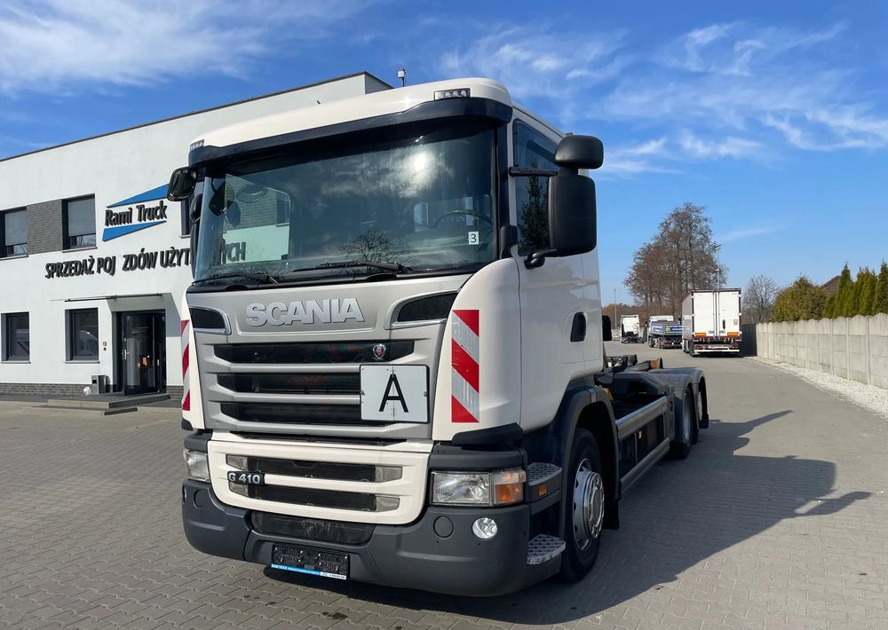 Scania R410 Hakowiec MEILLER RK20 65 - Camion ampliroll: photos 2 Scania R410 Hakowiec MEILLER RK20 65 - Camion ampliroll: photos 2