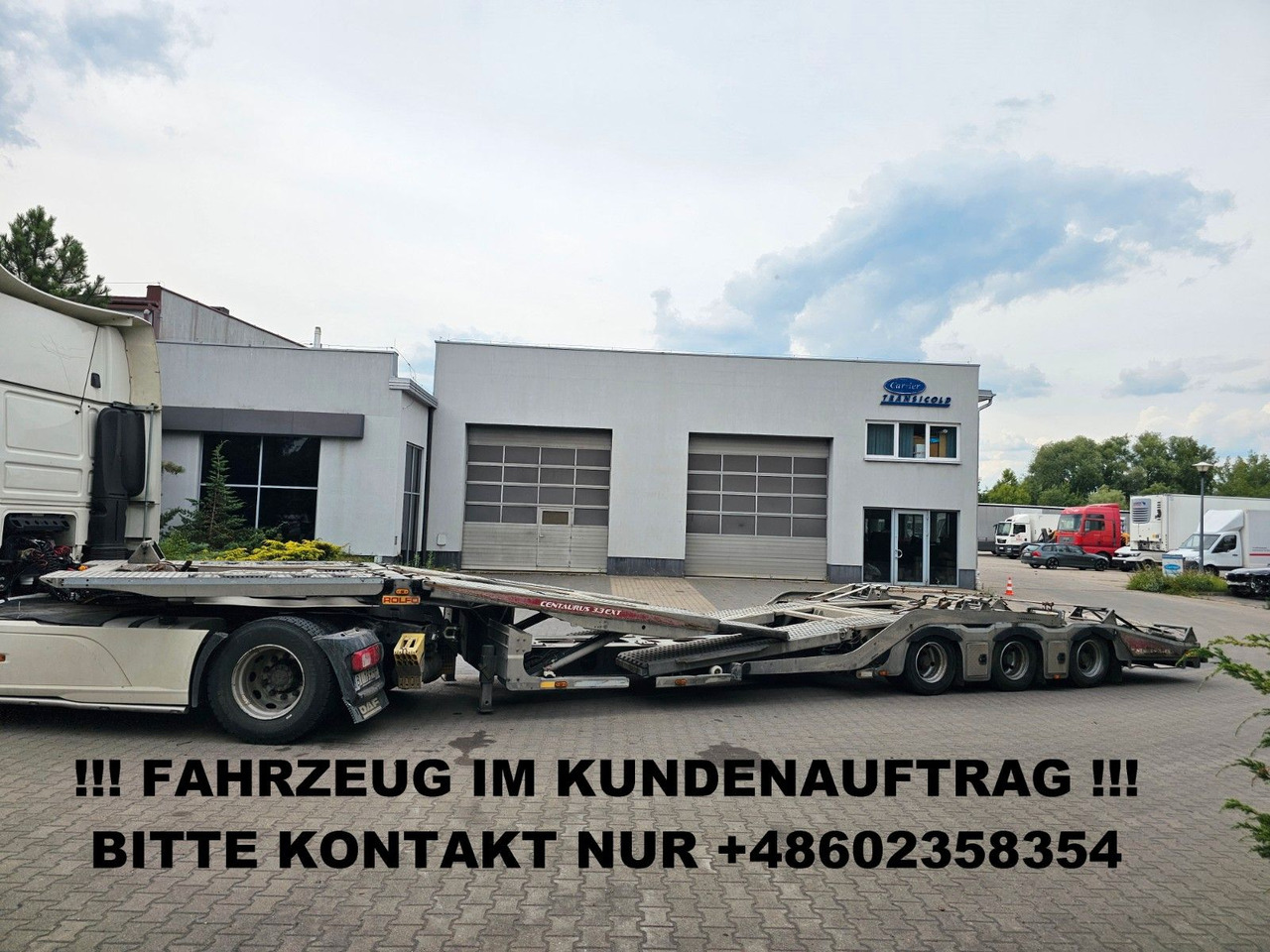 ROLFO 3X LKW TRANSPORTER CENTAURUS 3.3 EXT BPW - Semi-remorque porte-voitures: photos 1 ROLFO 3X LKW TRANSPORTER CENTAURUS 3.3 EXT BPW - Semi-remorque porte-voitures: photos 1