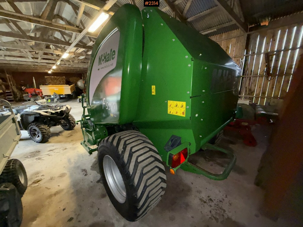 Baler McHale F5500 - Matériel de fenaison: photos 3 Baler McHale F5500 - Matériel de fenaison: photos 3
