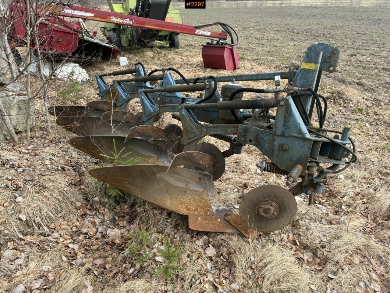 Brick Plough 4 furrow Överum C 487 - Outils du sol: photos 4 Brick Plough 4 furrow Överum C 487 - Outils du sol: photos 4