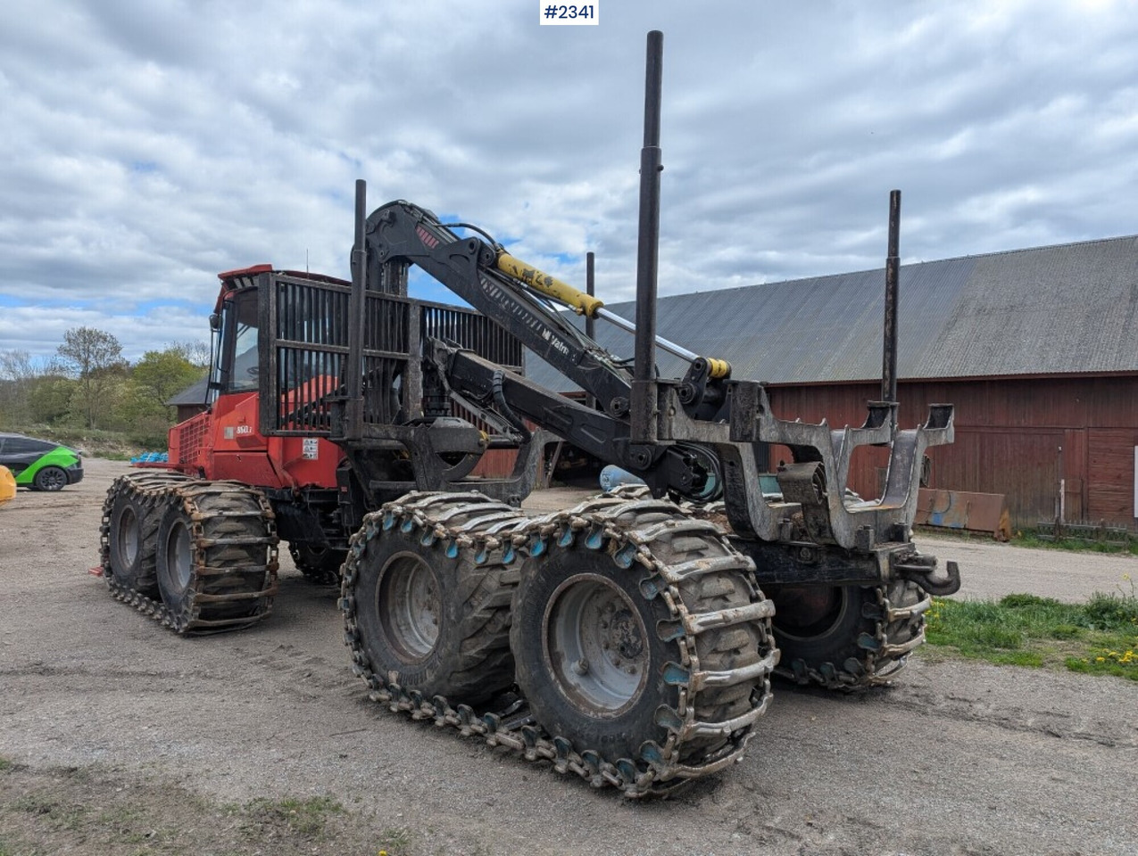 Forwarder Valmet 860.3 with CRF11 crane (SEE VIDEO) - Porteur: photos 3 Forwarder Valmet 860.3 with CRF11 crane (SEE VIDEO) - Porteur: photos 3
