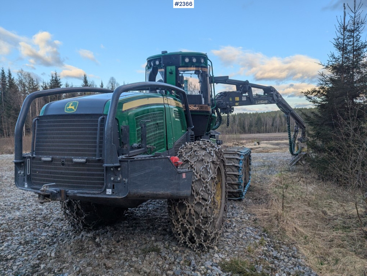 Harvester John Deere 1170G - Abatteuse: photos 5 Harvester John Deere 1170G - Abatteuse: photos 5
