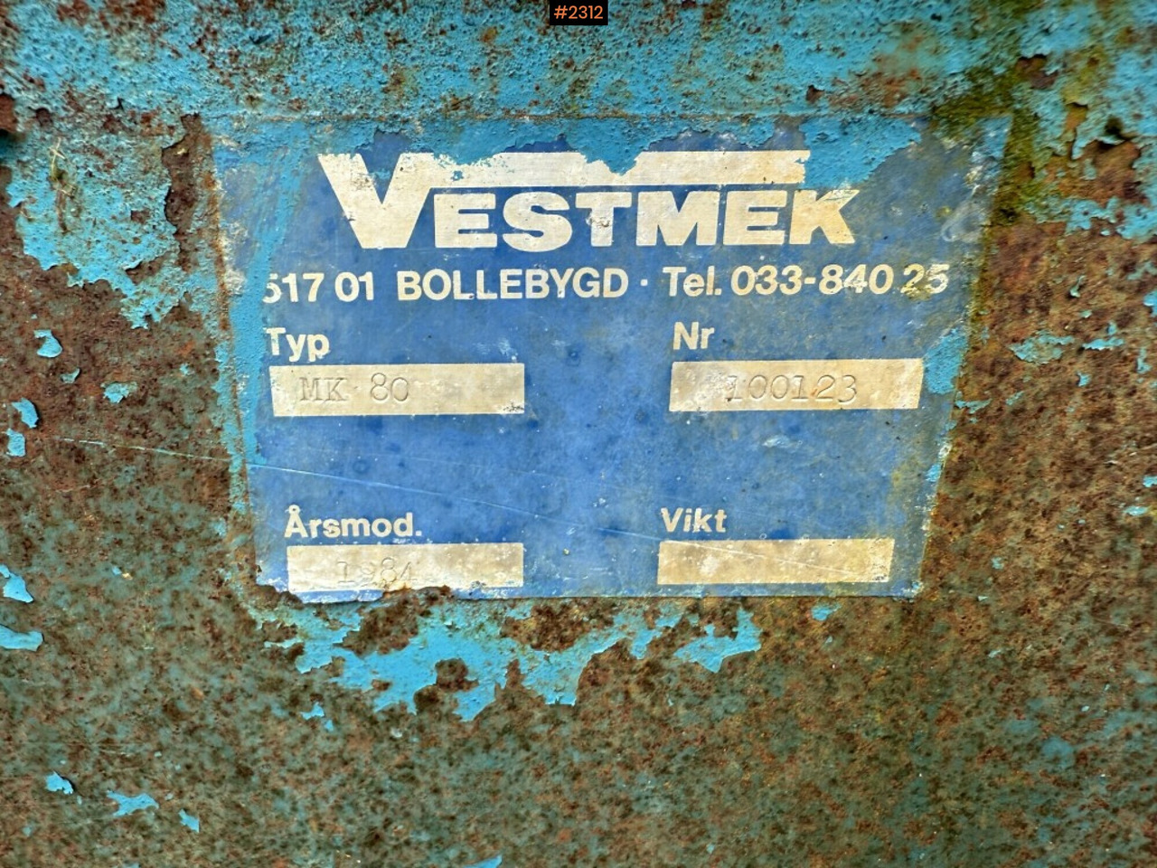 Équipement de traitement post-récolte Hay fan Vestmek MK 80: photos 6