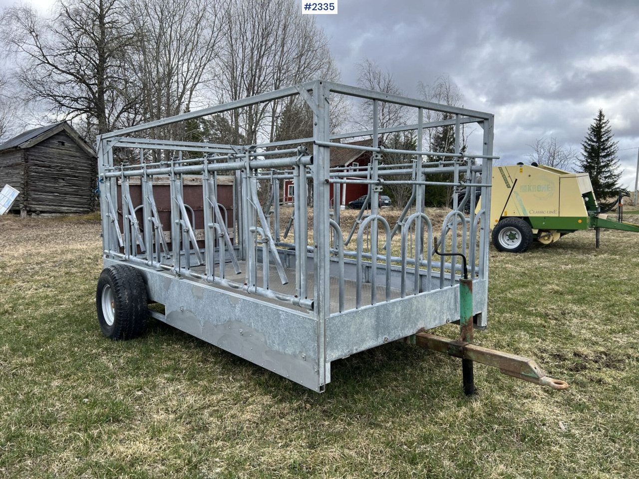 Kellfri Animal transport/feeder wagon - Remorque bétaillère: photos 1 Kellfri Animal transport/feeder wagon - Remorque bétaillère: photos 1