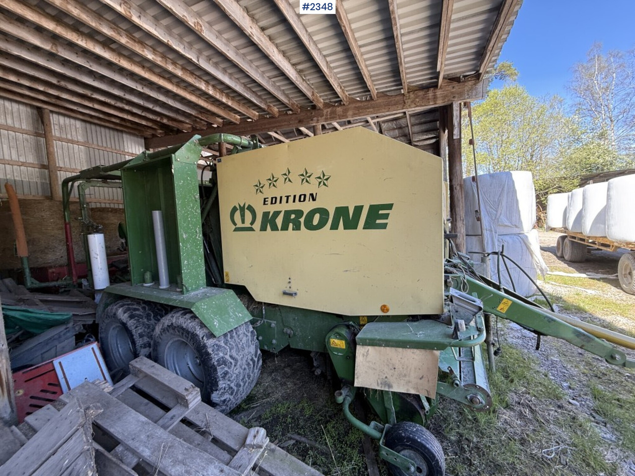 Krone Combi pack Multi-Cut 1500 round baler - Matériel de fenaison: photos 1 Krone Combi pack Multi-Cut 1500 round baler - Matériel de fenaison: photos 1