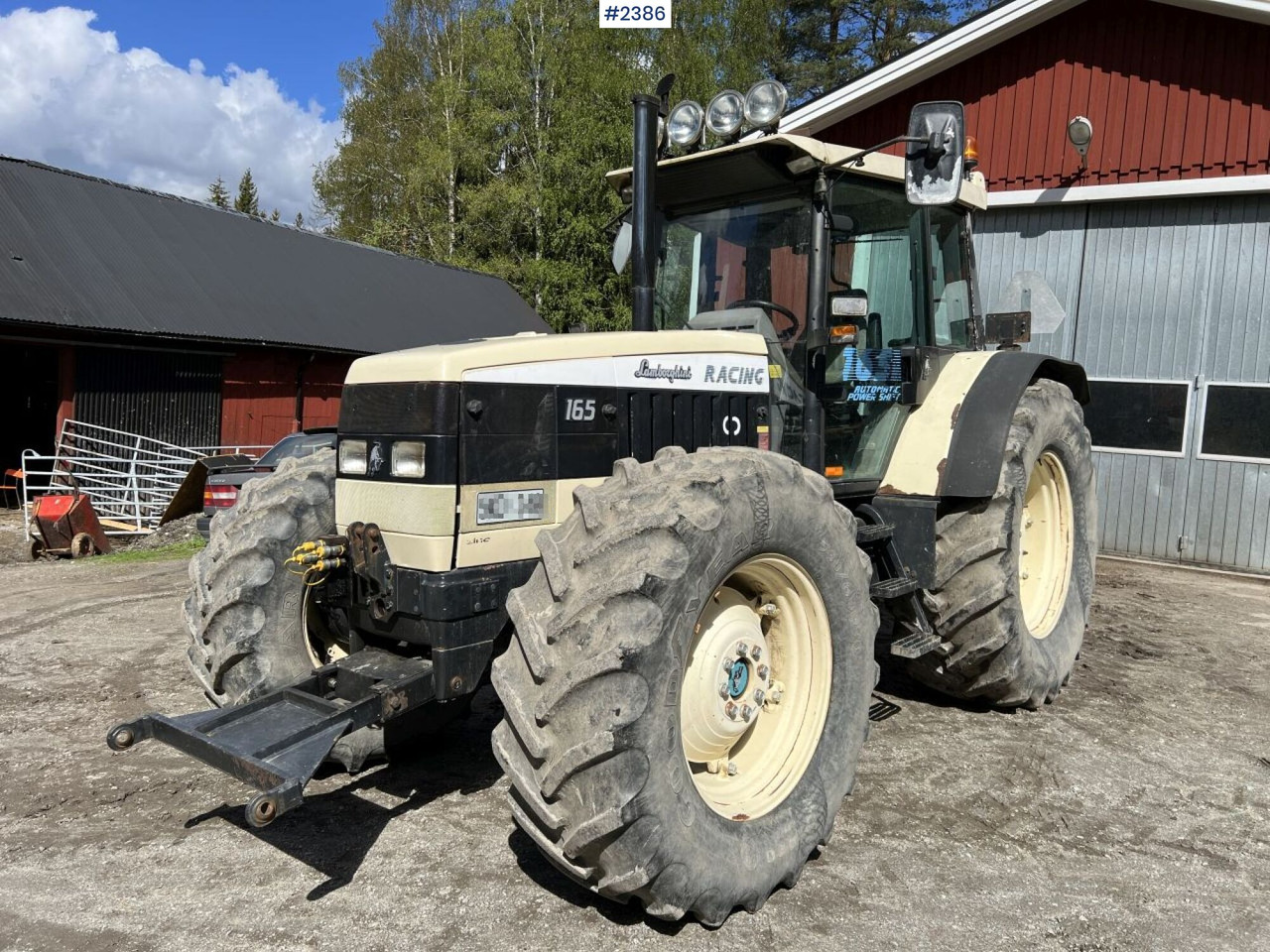 Lamborghini Racing 165DT Tractor - Tracteur agricole: photos 1 Lamborghini Racing 165DT Tractor - Tracteur agricole: photos 1