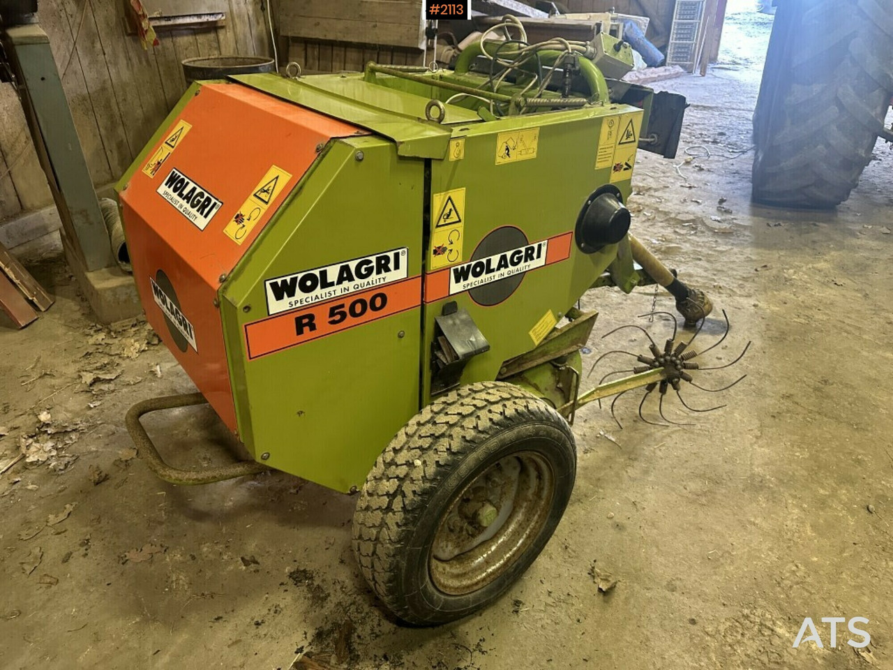 Mini baler Wolagri R500 with 2 separate wrappers - Matériel de fenaison: photos 2 Mini baler Wolagri R500 with 2 separate wrappers - Matériel de fenaison: photos 2