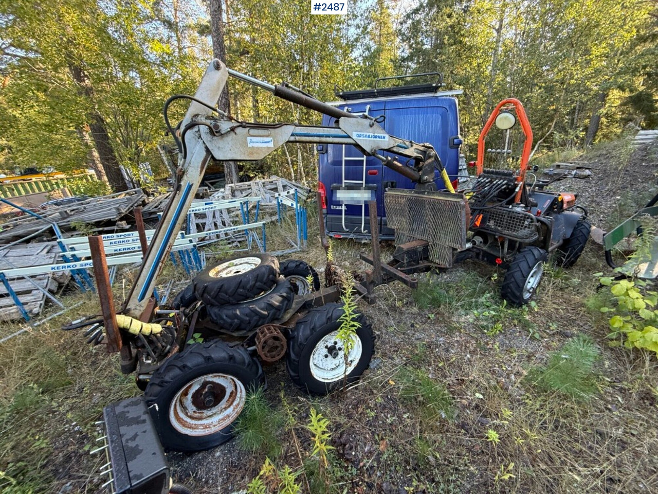 Mini forwarder Vimek Minimaster 101 - Porteur: photos 3 Mini forwarder Vimek Minimaster 101 - Porteur: photos 3