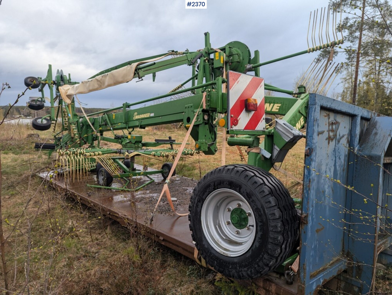 Rotary Rake Krone Swadro 1010 - Matériel de fenaison: photos 4 Rotary Rake Krone Swadro 1010 - Matériel de fenaison: photos 4