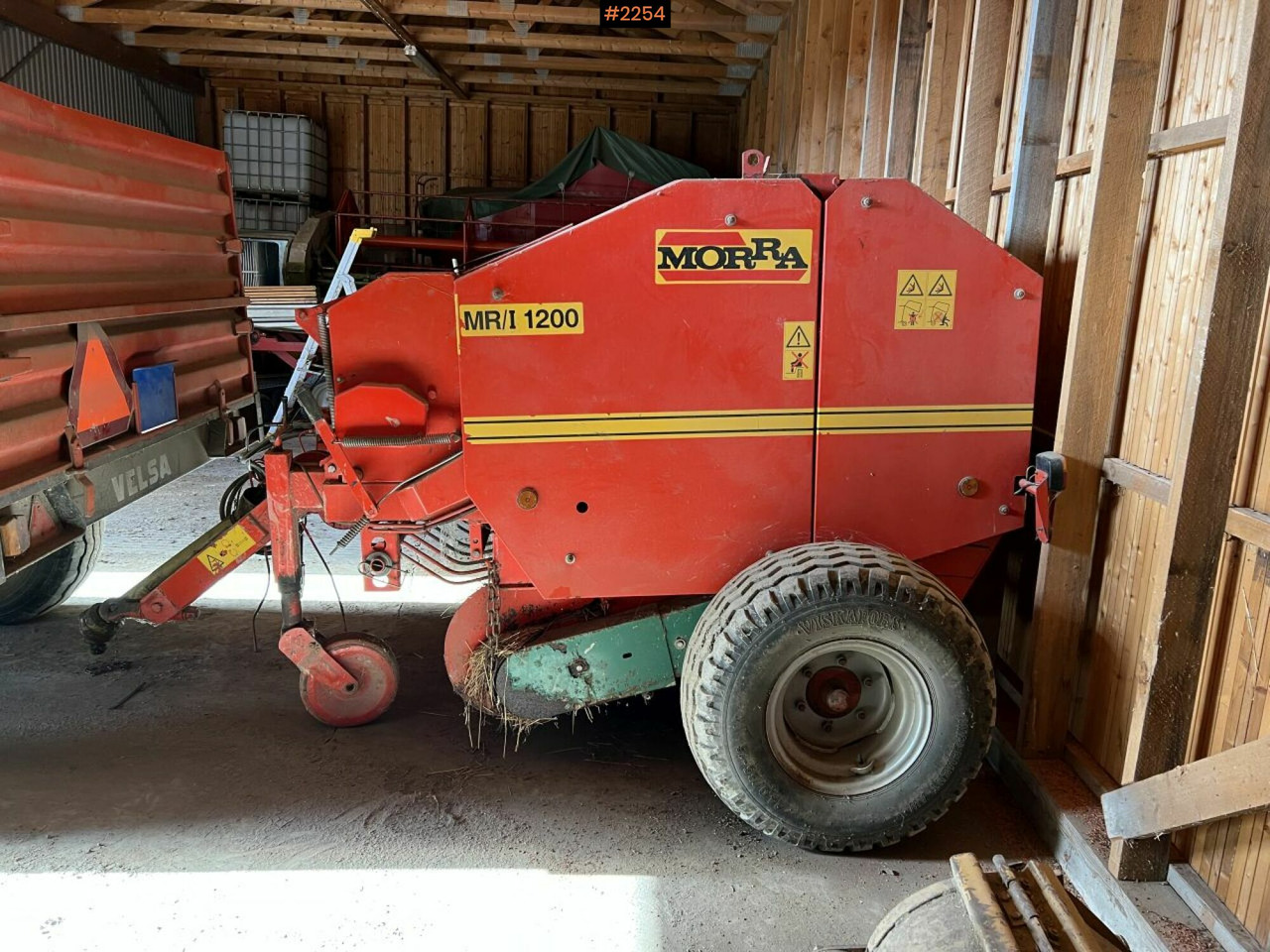 Round baler, MORRA MR/I 1200 - Matériel de fenaison: photos 5 Round baler, MORRA MR/I 1200 - Matériel de fenaison: photos 5