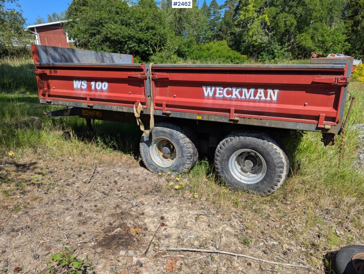 Tipper Weckman WS100 - Remorque benne: photos 2 Tipper Weckman WS100 - Remorque benne: photos 2