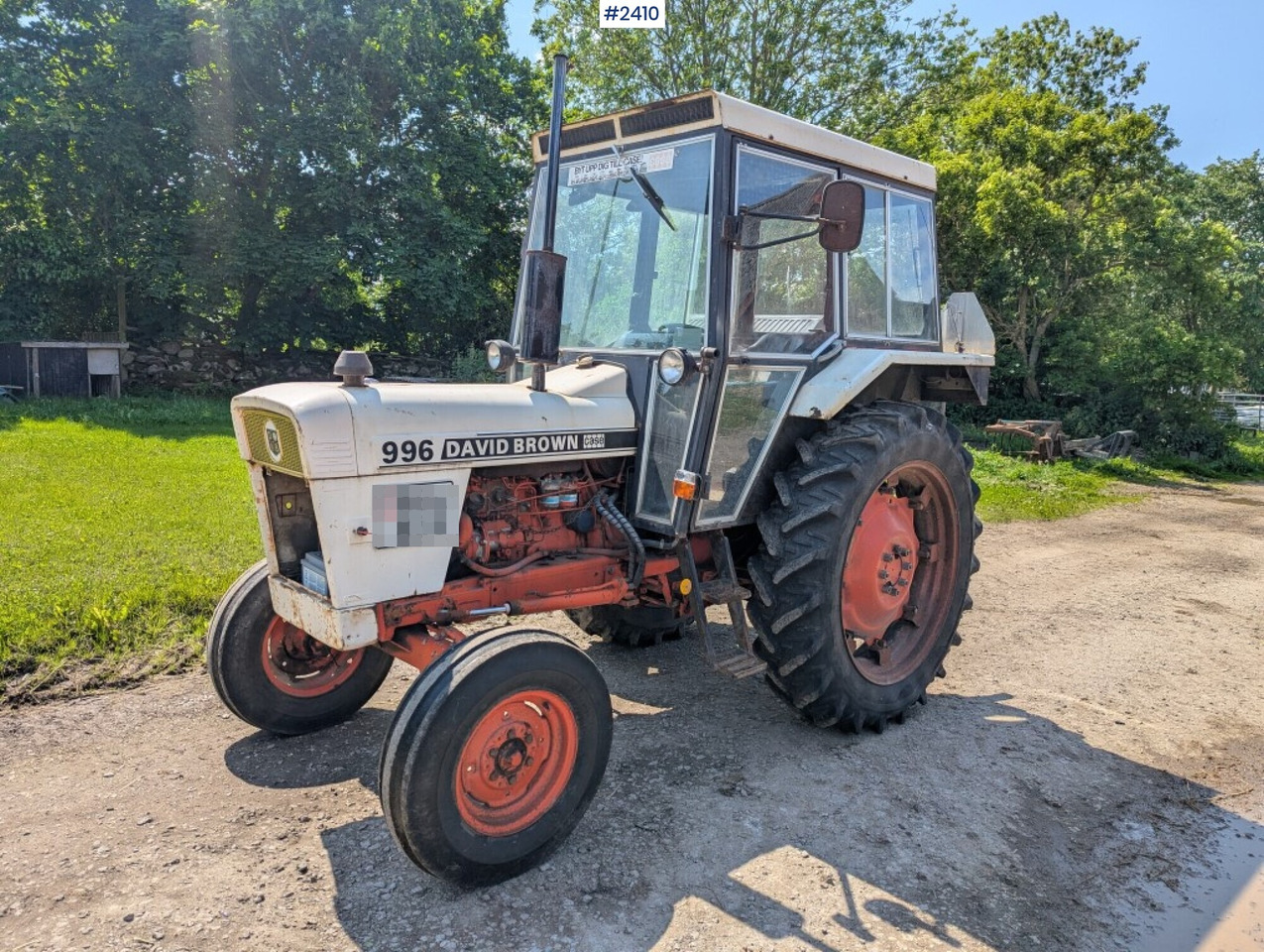 Tractor David Brown 996 - Tracteur agricole: photos 1 Tractor David Brown 996 - Tracteur agricole: photos 1