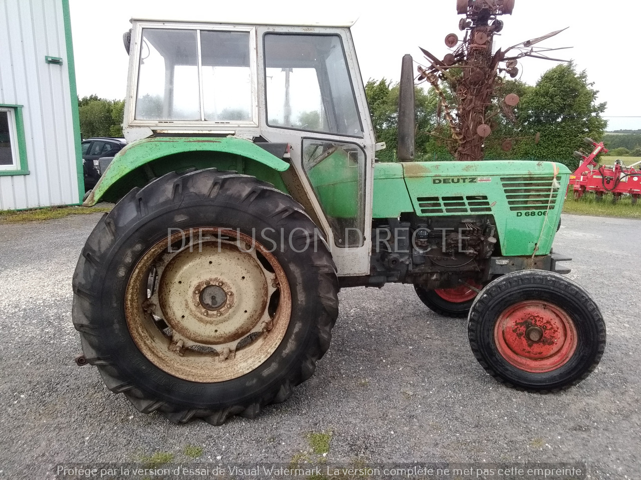 DEUTZ-FAHR TRACTEUR AGRICOLE 68-06 - Tracteur agricole: photos 4 DEUTZ-FAHR TRACTEUR AGRICOLE 68-06 - Tracteur agricole: photos 4