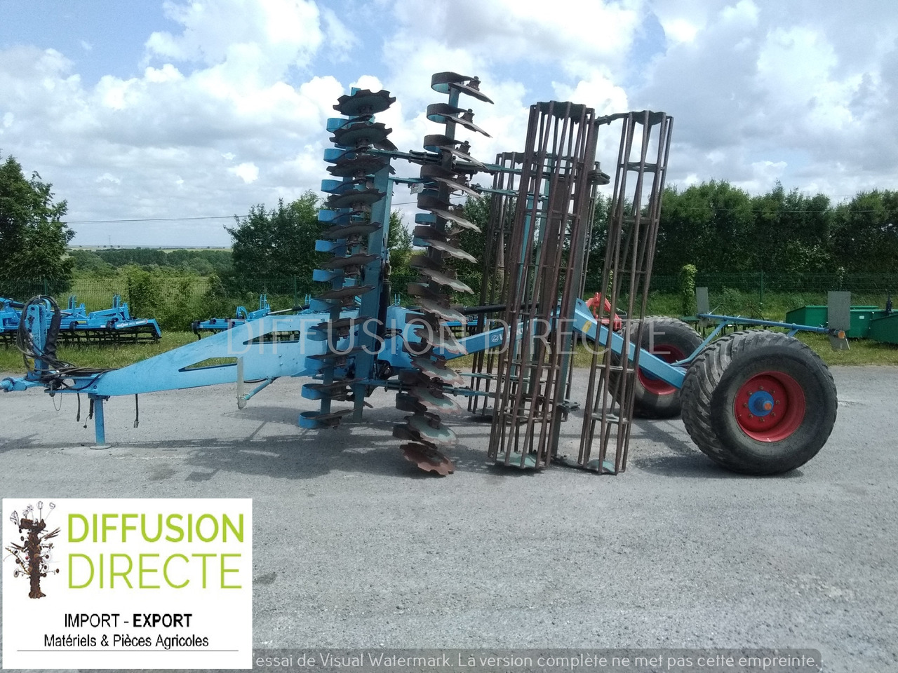 LEMKEN DECHAUMEUR A DISQUES HELIODOR H 8 SF - Cover crop: photos 1 LEMKEN DECHAUMEUR A DISQUES HELIODOR H 8 SF - Cover crop: photos 1