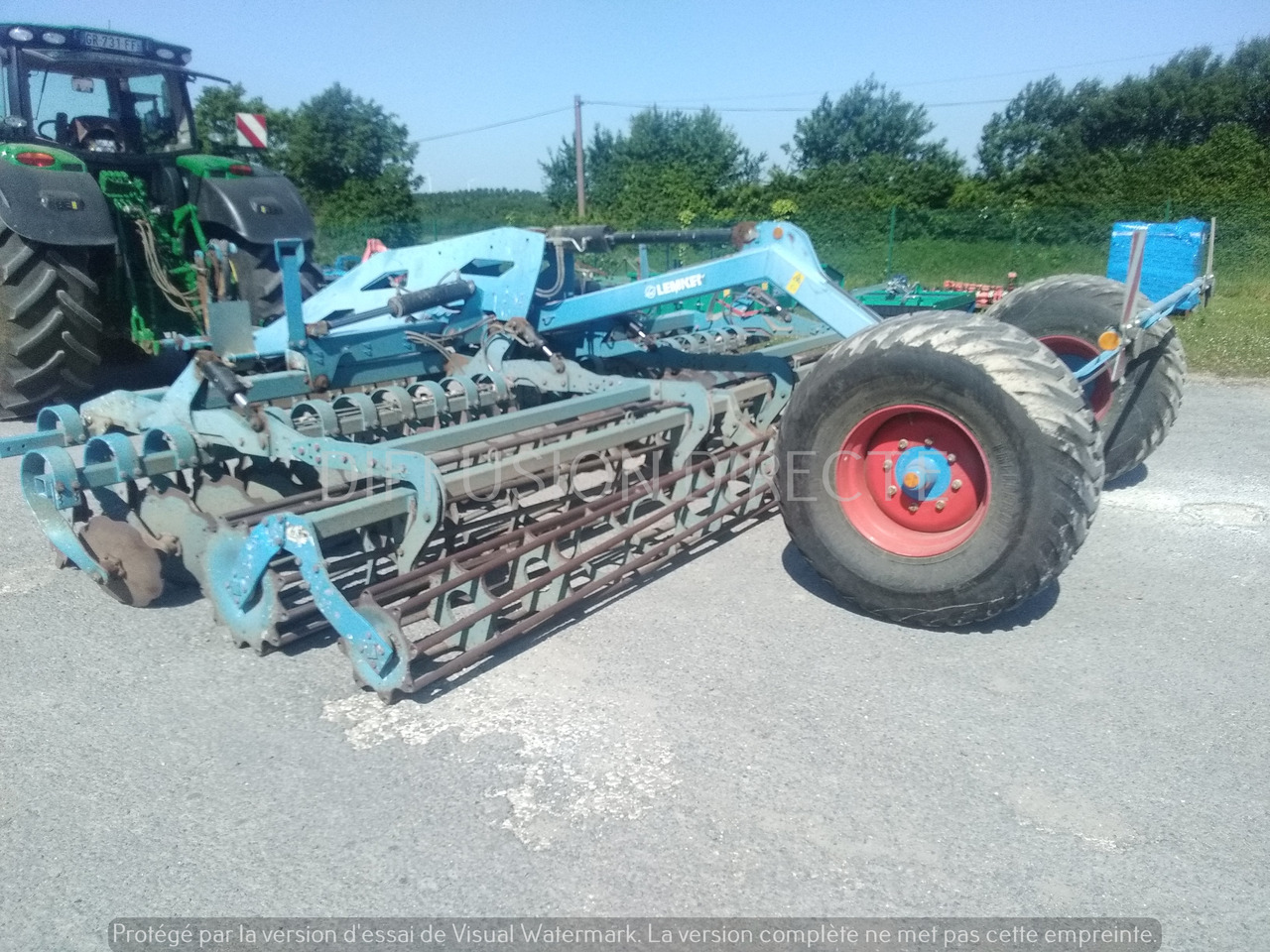 LEMKEN DECHAUMEUR A DISQUES HELIODOR H 8 SF - Cover crop: photos 3 LEMKEN DECHAUMEUR A DISQUES HELIODOR H 8 SF - Cover crop: photos 3